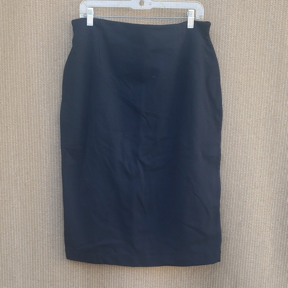 Shape FX Classic Black Pencil Skirt - Picture 1 of 5